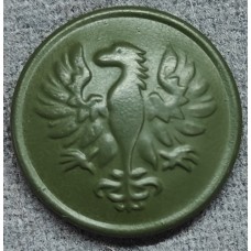 Пуговица Войска Польского, обр. 1943 г., Вариант А, диаметр 22 мм., Хаки.